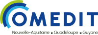 Logo de l'OMEDIT Nouvelle-Aquitaine Guadeloupe Guyane