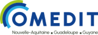 Logo de l'OMEDIT Nouvelle-Aquitaine Guadeloupe Guyane